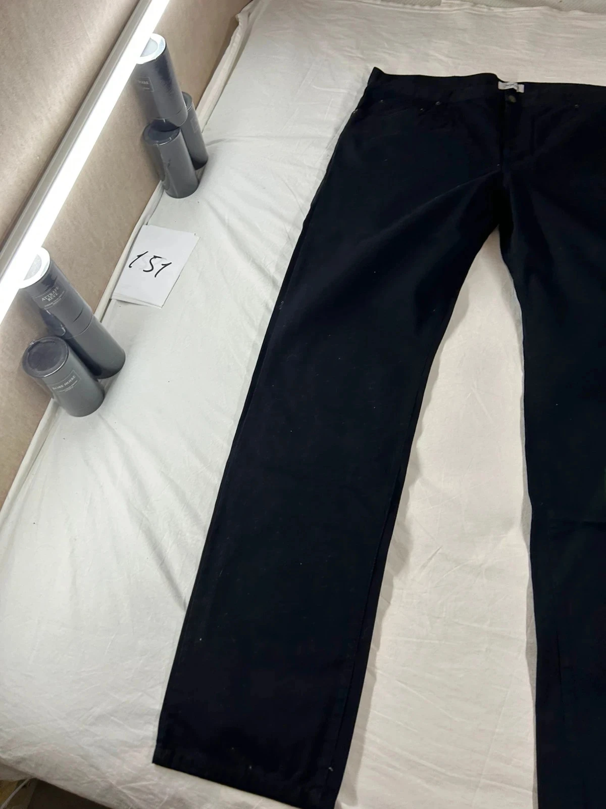 Aimee Julien straight cut black jeans – photo 3